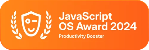 JS OS Award 2024 - Productivity booster