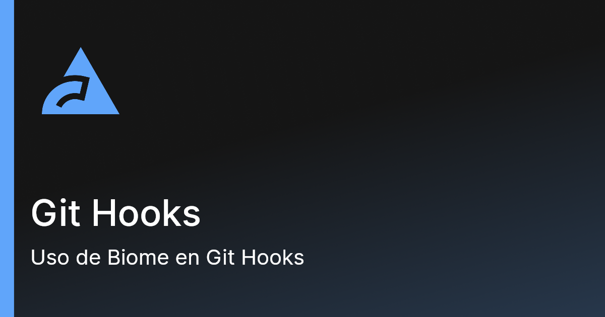 Git Hooks | Biome