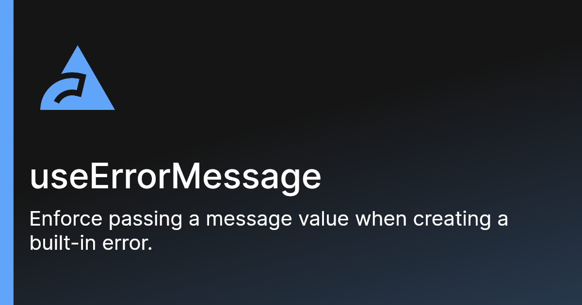 onerror message